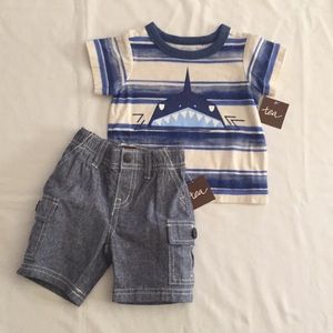 🎉Host Pick 🎉 Tea Collection Cargo Shorts Set